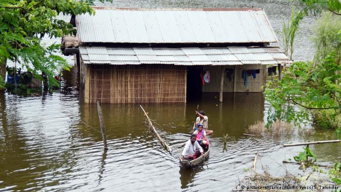 Massive floods kill several in India`s Assam